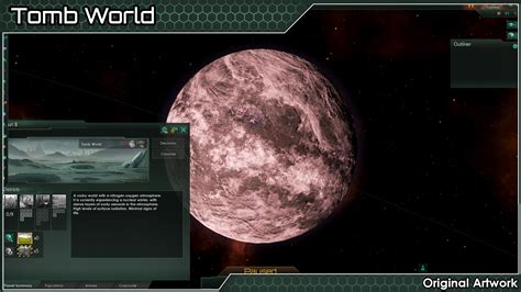 Awkward sometimes, as you can't bring slaves in for labor on homeworld. . Tomb world stellaris